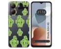 Funda Silicona Transparente para Zte Blade A54 4G diseño Cactus Dibujos
