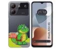 Funda Silicona Transparente para Zte Blade A54 4G diseño Coco Dibujos