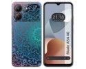 Funda Silicona Transparente para Zte Blade A54 4G diseño Mandala Dibujos