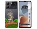 Funda Silicona Transparente para Zte Blade A54 4G diseño Mono Dibujos