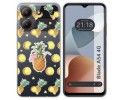 Funda Silicona Transparente para Zte Blade A54 4G diseño Piña Dibujos