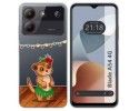 Funda Silicona Transparente para Zte Blade A54 4G diseño Suricata Dibujos