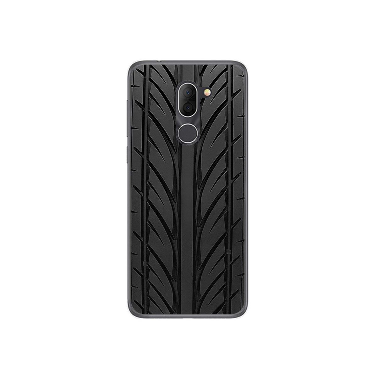 Funda Gel Tpu para Alcatel 3x Diseño Neumatico Dibujos