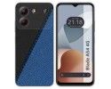 Funda Silicona para Zte Blade A54 4G diseño Cuero 02 Dibujos