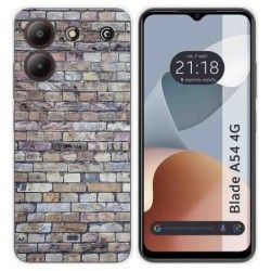 Funda Silicona para Zte Blade A54 4G diseño Ladrillo 02 Dibujos