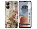 Funda Silicona para Zte Blade A54 4G diseño Madera 08 Dibujos