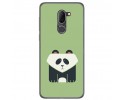 Funda Gel Tpu para Alcatel 3x Diseño Panda Dibujos