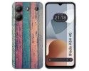 Funda Silicona para Zte Blade A54 4G diseño Madera 10 Dibujos