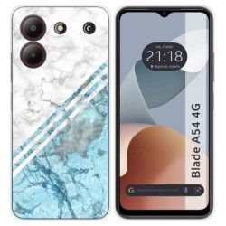 Funda Silicona para Zte Blade A54 4G diseño Mármol 02 Dibujos