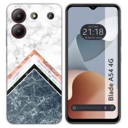 Funda Silicona para Zte Blade A54 4G diseño Mármol 05 Dibujos