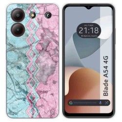 Funda Silicona para Zte Blade A54 4G diseño Mármol 08 Dibujos