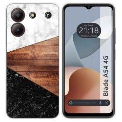 Funda Silicona para Zte Blade A54 4G diseño Mármol 11 Dibujos