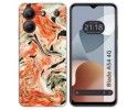 Funda Silicona para Zte Blade A54 4G diseño Mármol 12 Dibujos
