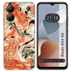 Funda Silicona para Zte Blade A54 4G diseño Mármol 12 Dibujos