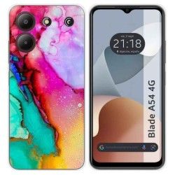 Funda Silicona para Zte Blade A54 4G diseño Mármol 15 Dibujos