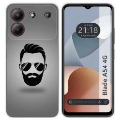Funda Silicona para Zte Blade A54 4G diseño Barba Dibujos
