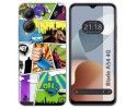 Funda Silicona para Zte Blade A54 4G diseño Comic Dibujos
