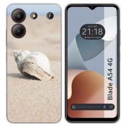 Funda Silicona para Zte Blade A54 4G diseño Concha Dibujos