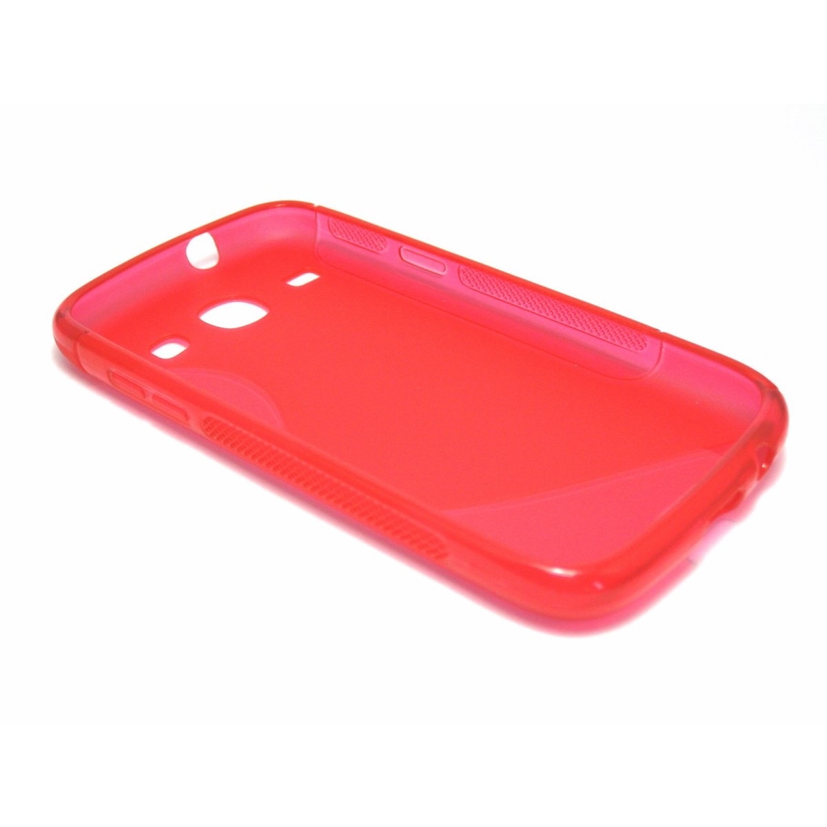 Funda Gel Tpu Samsung Galaxy Core I8260 S Line Color Roja