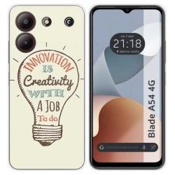 Funda Silicona para Zte Blade A54 4G diseño Creativity Dibujos