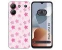 Funda Silicona para Zte Blade A54 4G diseño Flores Dibujos