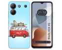 Funda Silicona para Zte Blade A54 4G diseño Furgoneta Dibujos