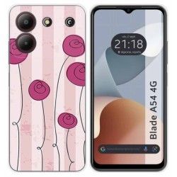 Funda Silicona para Zte Blade A54 4G diseño Flores Vintage Dibujos