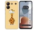 Funda Silicona para Zte Blade A54 4G diseño Jirafa Dibujos