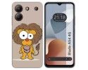 Funda Silicona para Zte Blade A54 4G diseño Leon Dibujos