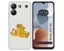 Funda Silicona para Zte Blade A54 4G diseño Leones Dibujos