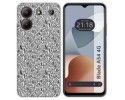 Funda Silicona para Zte Blade A54 4G diseño Letras Dibujos