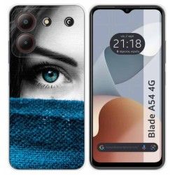 Funda Silicona para Zte Blade A54 4G diseño Ojo Dibujos