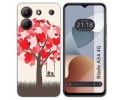 Funda Silicona para Zte Blade A54 4G diseño Pajaritos Dibujos