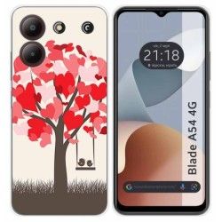 Funda Silicona para Zte Blade A54 4G diseño Pajaritos Dibujos