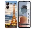 Funda Silicona para Zte Blade A54 4G diseño Paris Dibujos