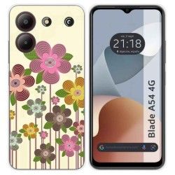 Funda Silicona para Zte Blade A54 4G diseño Primavera En Flor Dibujos