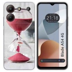 Funda Silicona para Zte Blade A54 4G diseño Reloj Dibujos