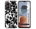 Funda Silicona para Zte Blade A54 4G diseño Snow Camuflaje Dibujos
