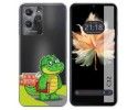 Funda Silicona Transparente para Oukitel C32 diseño Coco Dibujos