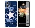 Funda Silicona para Oukitel C32 diseño Camuflaje 03 Dibujos
