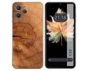 Funda Silicona para Oukitel C32 diseño Madera 04 Dibujos