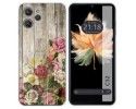 Funda Silicona para Oukitel C32 diseño Madera 08 Dibujos