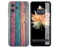 Funda Silicona para Oukitel C32 diseño Madera 10 Dibujos