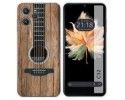 Funda Silicona para Oukitel C32 diseño Madera 11 Dibujos