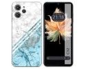 Funda Silicona para Oukitel C32 diseño Mármol 02 Dibujos