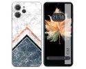 Funda Silicona para Oukitel C32 diseño Mármol 05 Dibujos