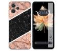 Funda Silicona para Oukitel C32 diseño Mármol 07 Dibujos