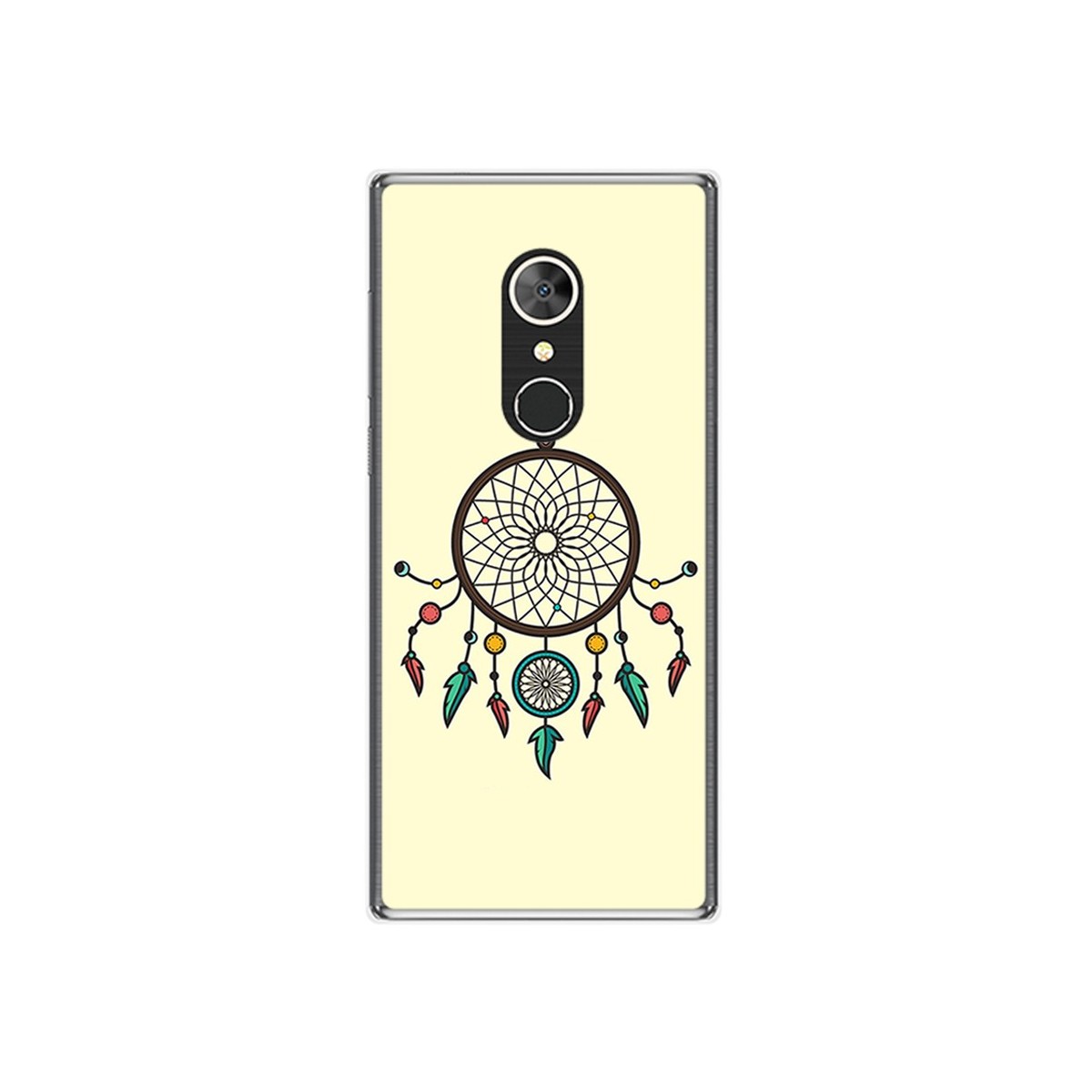 Funda Gel Tpu para Alcatel 5 Diseño Atrapasueños Dibujos