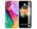 Funda Silicona para Oukitel C32 diseño Mármol 15 Dibujos