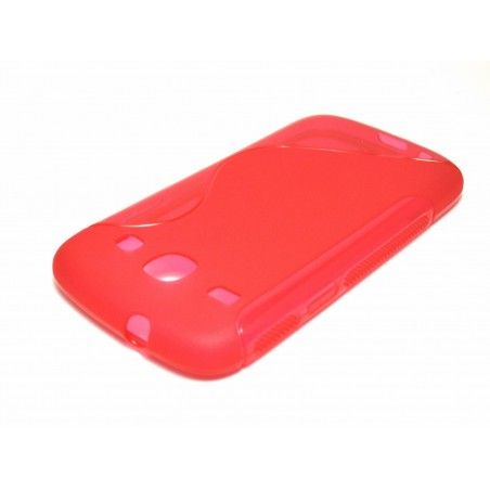 Funda Gel Tpu Samsung Galaxy Core I8260 S Line Color Roja